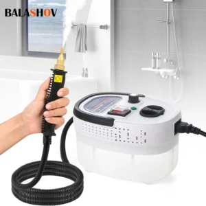 2500W Steam Cleaner High Temperature Pressure Washer Steam Cleaning Machine For Home Air Conditioning Kitchen Hood Car 1200ml