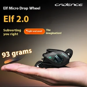 Cayden Ultra Mini Portable Water Drop Reel Bfs Reel Second Generation Micro Bait Double Line Cup For Carp And Catfish Fishing