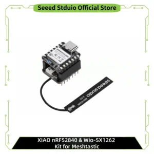 XIAO nRF52840 & Wio-SX1262 Kit for Meshtastic, 868MHZ, 915MHz, LoRa 862-930MHz, Microcontroller Bluetooth, Integrated Antenna