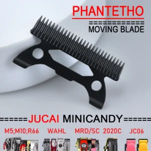 PHANTECHO Moving Blade Professional Clipper Original Blade JUCAI Madeshow Wmark Kulilang Vgr for JC06 8148 V003 R66