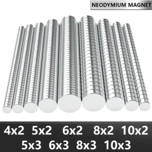 4x2 5x2 6x2 6x3 10x2 10x3mm N35 Super Strong Neodymium Magnet Round NdfeB Powerful Permanent Magnetic imanes Refrigerator Magnet