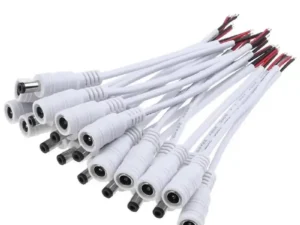 1/5/10 Pcs 5.5x2.1mm DC Male Female Power Plug Cable Wire Jack Adapter Connector for CCTV Single Color 3528 5050 LED Tape Light
