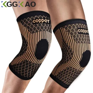 Copper Knee Braces for Women and Men,Copper Compression Knee Sleeve for Knee Pain,Arthritis,ACL,Knee Support for Running