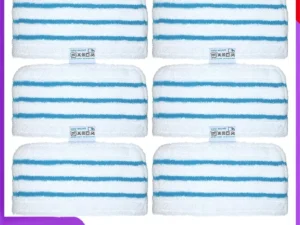 For Black Decker Steam Mop FSM1610/FSM1630/FSMH13E5/FSMH1321-A9/FSM1616/HSMC1321 microfiber Washable Mopping Pad Accessories
