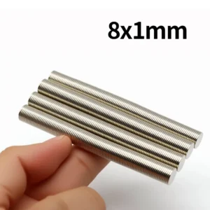 8x1mm Super Strong Neodymium Magnet N35 NdfeB Permanent Magnetic imanes Round Powerful Magnets Refrigerator Magnet