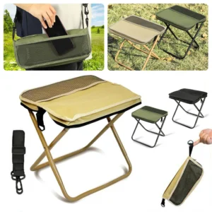 의자 Foldable Backpack Stool Portable Folding Stool With Carry Bag Lightweight Mini Easy Carry Outdoor Chair For Travel Picnics