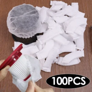 100PCS Disposable Vacuum Cleaner Filter Protective Cover Washable Nonwoven Fabric For Handheld Vacuum Cleaner