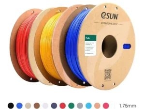 eSUN 3D Printer Filament PLA+ 1.75mm Dimensional Accuracy +/- 0.03mm 1KG (2.2 LBS) Spool 3D Printing Material For 3D Printers