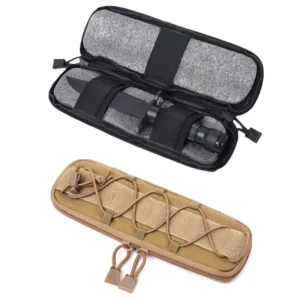 EDC Tactical Knife Pouch Molle Nylon Bag for Folding Knives Outdoor Camping Hunting Accessories