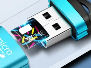 USB Micro SD Card Reader Chain TF Card Writer Mini Extend Memory Dongle Car Speaker Adapter Computer Laptop Music Play Converter