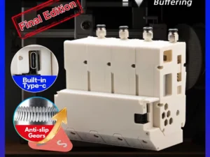 BLV BMCU 370C Open Source AMS MMU Solutions AMS Lite 370 130 BMCU370 Support Auto Refill Farm Support Type-C