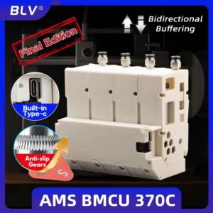 BLV BMCU 370C Open Source AMS MMU Solutions AMS Lite 370 130 BMCU370 Support Auto Refill Farm Support Type-C