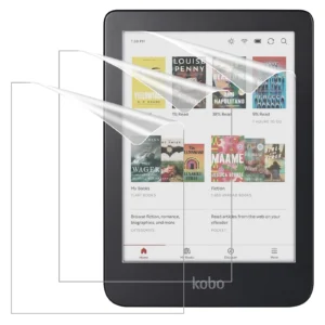 3 Pack Screen Protector for Kobo Clara Colour 6" 2024/Kobo Clara BW 6" 2024/Kobo Clara 2E 6" 2022 Anti-Glare PET Protective Film