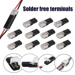 20/100PCS Quick Cable Connectors 2 Pin Connector Wire Connector Auto Electric Car Connectors And Terminals For Wire Cable Strip