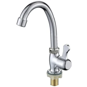 Kitchen Vertical Dish Basin Faucet Plastic Steel Kitchen Faucet Water Purifier Single Lever Hole Cold Tap Kitchen Accessories