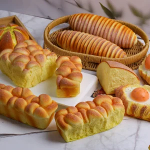 1PCS slow rebound pinch cartoon bread coconut bread decompression model props home decoration ornaments