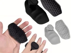 Anti-Slip Grips Strengthener Portable Finger Trainer Ergonomic Rubber Hand Protector for Weight Lifting Pull-Ups Gym Training