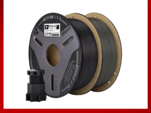  ELEGOO PETG-CF Carbon Fiber PETG Filament 1.75 mm Gray 1KG, High Strength & Rigidity 3D Printing Filament,Fits for Most FDM