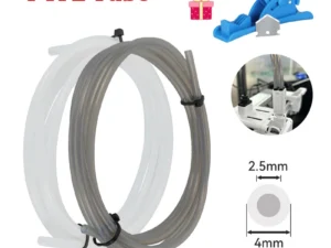 For Bambu Lab Ptfe Tube 2.5mm 4mm P1S P1P AMS A1 Mini 3D Printer Teflonto Pipe X1C Bambulab Ptfe Connector White Grey AMS LITE