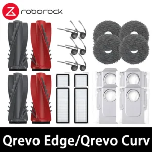 Roborock Qrevo 5AE / Curv / CurvC / Curv S5X 5A1 5XC / Edge / EdgeC / Edge S5A 5V1 Parts Brush Filter Mop Bag