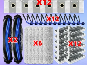Fit For ( ECOVACS T80 PRO OMNI / T80 OMNI ) Vacuum Parts Main Roller Mop Cloth Side Brush Dust Bag HEPA Filter Accessories