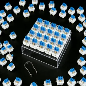 50/100pcs Keyboard Switch Keyboard Clicker Key Replacement 3Pin Tactile Switch For MX-style Mechanical Keyboards