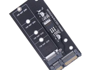 M2 SATA Adapter M2 to SATA Adapter M.2 to SATA Converter 2.5" SATA3.0 6Gbps Riser Board B Key Support 2230 2242 2260 2280 M2 SSD