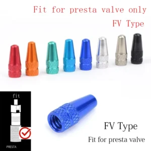 4/8pcs Aluminum Alloy Bicycle Tire FV Valve Cap MTB Road Bike Covered Protector Road MTB Tyre Dustproof Bike Presta Valve