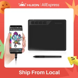 GAOMON S620 6.5x4 Inches Digital Pen Tablet For Drawing Design Android Phone Windows Mac OS System Compatible Graphics Tablet