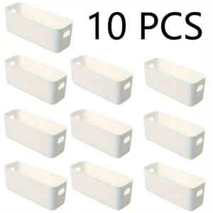 10pcs multifunctional storage box durable large-capacity desktop storage box underwear storage suitable for sundries storage