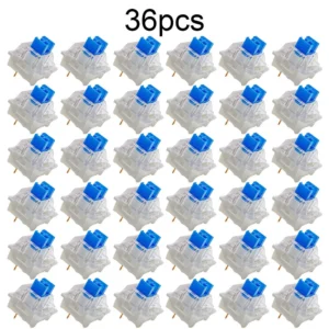 36Pcs Keyboard Switch Keyboard Clicker Key 3 Pin Tactile Switch For MX FOR Outemu RGB FOR Redragon FOR E-Yooso Replacement