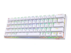 Redragon K630 Dragonborn Hot Swappable 60% Wired Vibrant RGB LED USB Gaming 61 Keys Compact Mechanical Keyboard Pro Software Cus