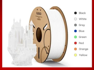 ELEGOO PLA+ Filament 1.75mm 3D PLA for 3D Printer Consumables Material Compatible with Most FDM Printers(1KG/Spool, 2.2 lbs)