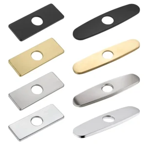 Sink Sink Base Decorative Panel Faucet Deck Plate Tap Cover Deck Plate Bathroom Faucet Escutcheon Plate Faucet Plate Hole Cover