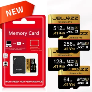 Micro SD Card Memory Card High Speed TF Flash Card 128GB 256GB 512GB 64GB U3 V60 4K Full HD TF Card For GoPro Action Camera