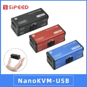 Sipeed NanoKVM USB Operation&Maintenance USB 3.0 Capture Card Virtual Keyboard Mouse Web Control HDMI Loop Out USB Switch 4K60