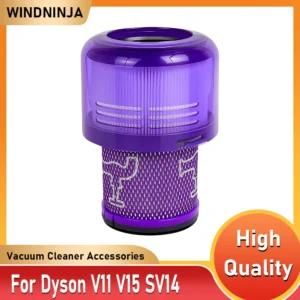 Replacement Filters for Dyson V11 V15 SV14 Absolute Animal Detect Extra Pro Torque Drive Vacuum Cleaner Filters