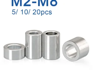 5/10/20pcs M3 M4 M5 M6 M8 Aluminum Alloy Flat Washer Gasket CNC Sleeve Non-threaded Stand-off Spacer for RC Model Part