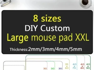 Mairuige XXL DIY Anime Mouse Pad Extended Pad Big XL Office Gadgets Gamer Gaming Playmat Large Customized Desk Keyboard Mousepad