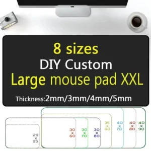 Mairuige XXL DIY Anime Mouse Pad Extended Pad Big XL Office Gadgets Gamer Gaming Playmat Large Customized Desk Keyboard Mousepad