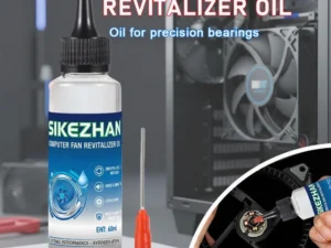 Special Lubricating Oil for Cooling Fan High Speed Fan Lubricant Suitable of Fan Shaft Bearings Quiet Operation 60/180ml