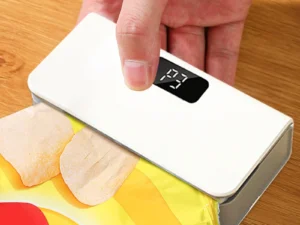 Plastic Bags Sealer Mini Sealing Machine Portable Handheld Mini Heat Bag Sealer USB Rechargeable Food Packaging Sealing Machine