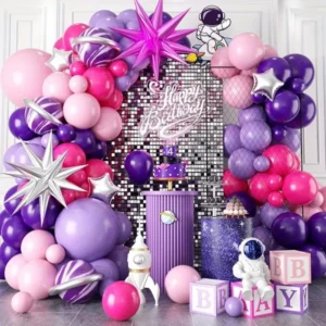 113PCS Balloon Garland Arch Set Wedding Birthday Party Anniversary Decoration Indoor and Outdoor Decoration