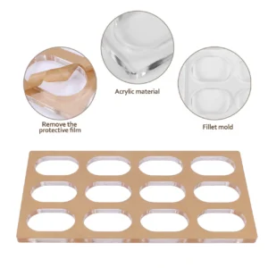 Dacquoise Cake Mold Acrylic Cookie Mould Makaron Dessert Bakery Japan DIY Baking Tool