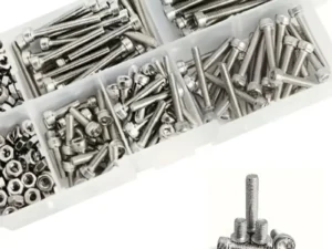 150pieces/box M3 X 8mm, 12mm, 16mm, 20mm, 25mm Hexagon Socket Screws, Bolts, Nuts, 304 Stainless