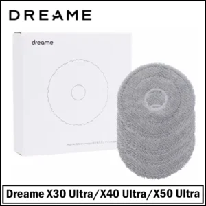 Dreame X40 Ultra/X50 Ultra/X30 Ultra Mop Cloth Parts Dreame L10s Pro Ultra Heat / L20 Ultra Rotary Mops Pad Original Accessories