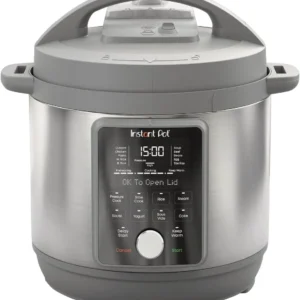 Plus, 8-Quart Whisper Quiet 9-in-1 Electric Pressure Cooker, Slow Rice Cooker, Steamer, Sauté, Yogurt Maker, Warmer & Sterilizer
