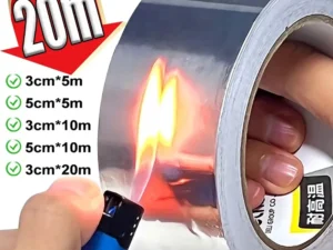Aluminum Foil High-Temperature Tape Cooktop Self-Adhesive Greaseproof Anti-Mold Moisture-Proof Stickers For Countertops Kitchen