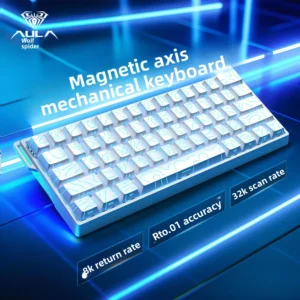 Aula Win60He Magnetic Switch Keyboard Wired Win 60 HE Mechanical Keyboard Esports Gamer Win68 Keyboards Custom Win60 He Gifts