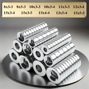 Powerful with holes Neodymium Magnet N35 NdfeB Permanent Magnetic imanes Round Super Strong Fridge Magnets DIY 12x3-3mm 10x3-3
